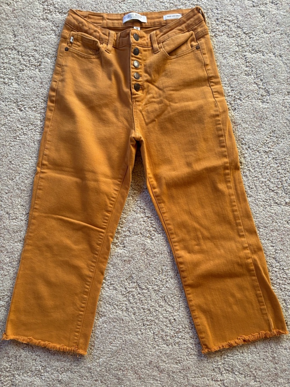 Judy Blue Wide Leg Cropped Jeans